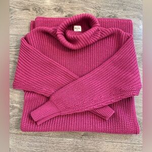 New Wilfred Fuchsia Turtleneck Sweater - size 2XS